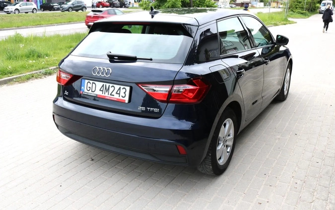 Audi A1 cena 64900 przebieg: 113334, rok produkcji 2019 z Słubice małe 191